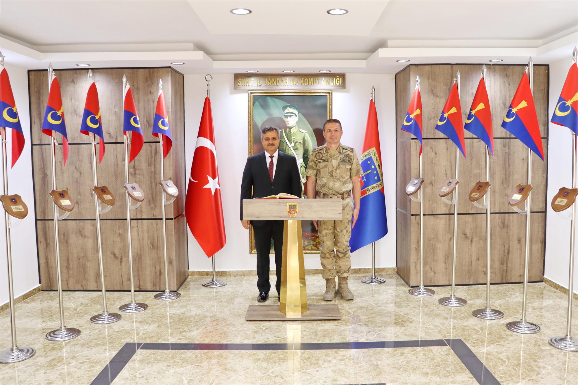 Rektörümüz Prof. Dr. Nihat Şındak’tan Tuğgeneral Ceylan Yaman’a Hayırlı Olsun Ziyareti